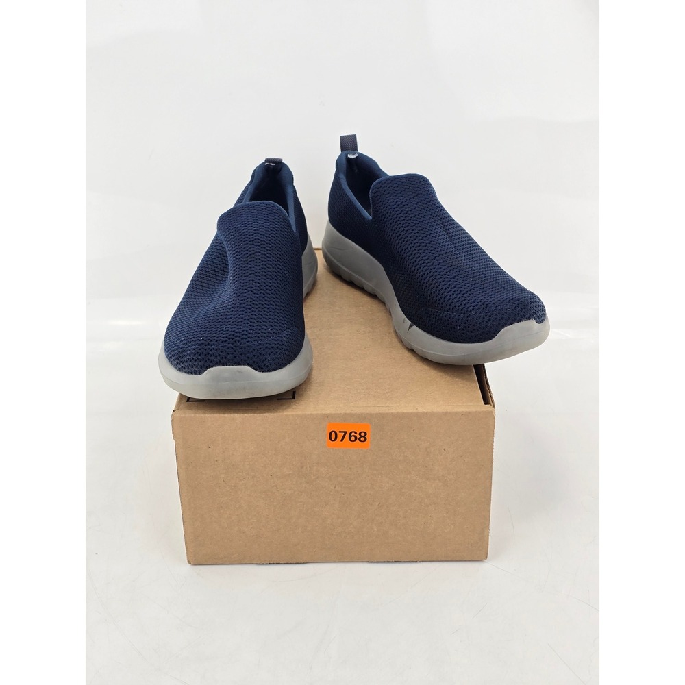 Skechers GoWalk Joy Walking Shoes Men Size 11 Navy Blue Mesh Comfort - Excellent